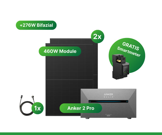 1000W Anker 2 Pro Balkonkraftwerk inkl. Smartmeter