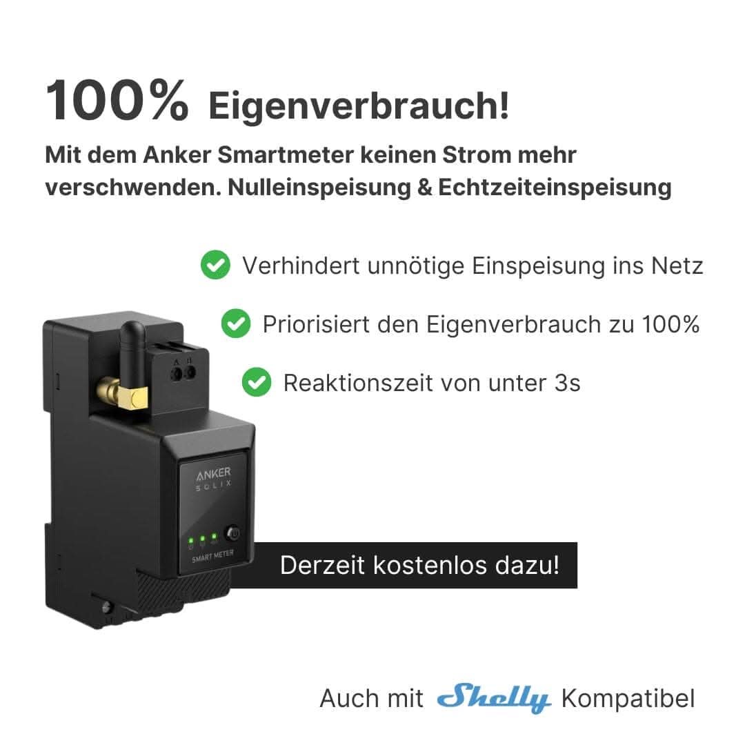 4000W Anker 3 Pro Solarkraftwerk + Erweiterungsakku