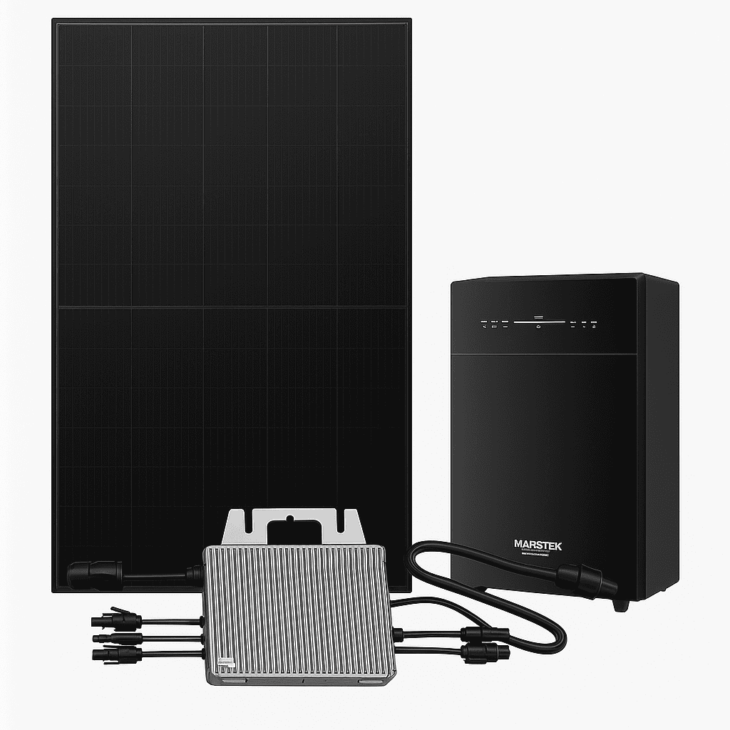 1800W Balkonkraftwerk Marstek 2,56kWh Venus-C + TSUN 2000w