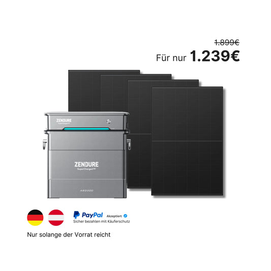 1800W Zendure Hyper Balkonkraftwerk